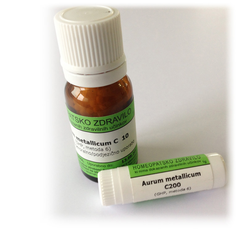 Aurum metallicum, kroglice - 10 g (C200)