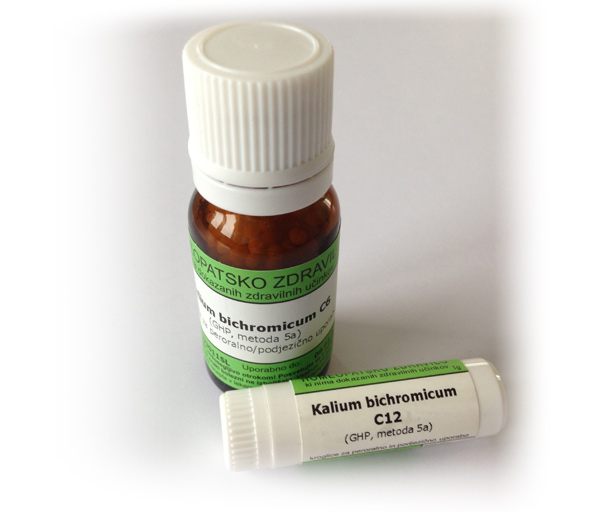 Kalium bichromicum, kroglice - 1 g (C12)