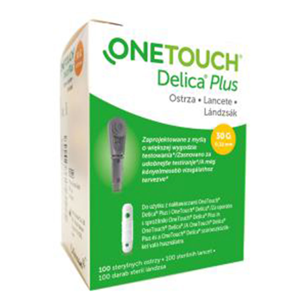 OneTouch Delica Plus, lancete (100 lancet)