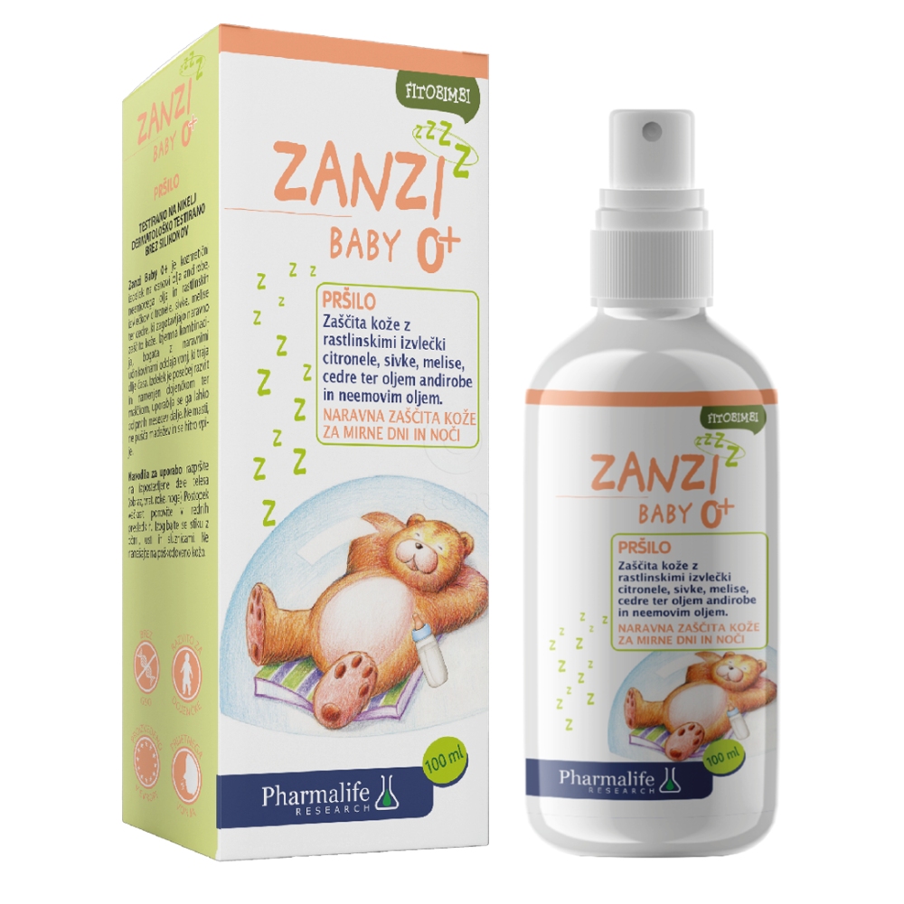 Fitobimbi Zanzi Baby 0+, pršilo (100 ml)
