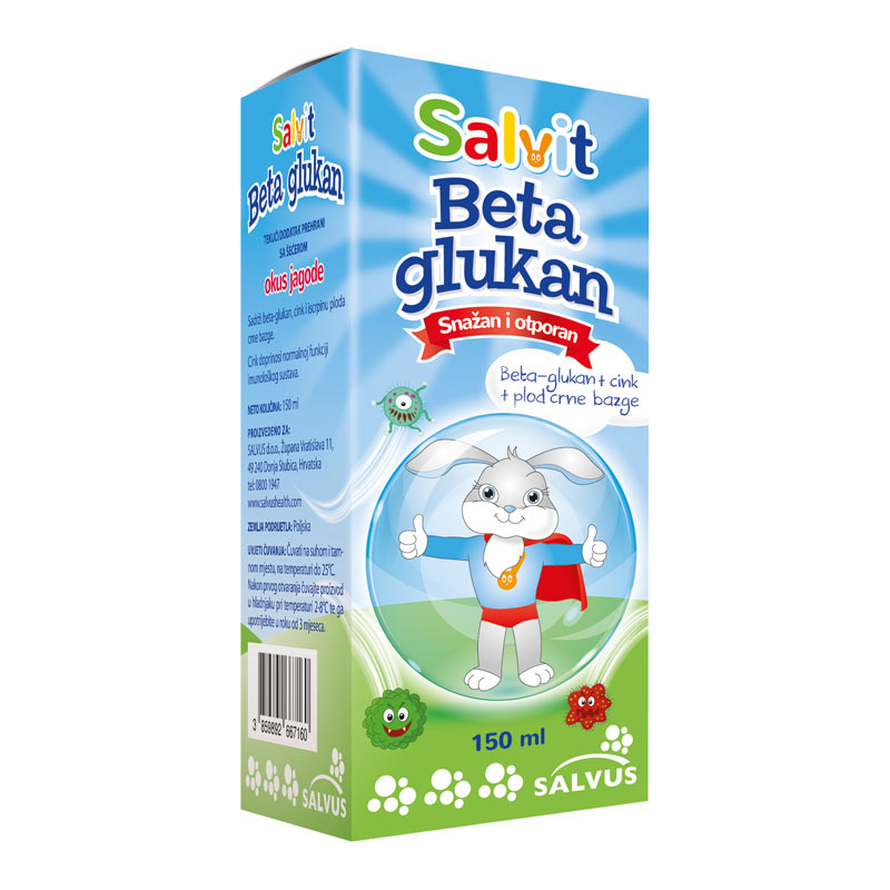 Salvit Beta Glukan, tekočina (150 ml)