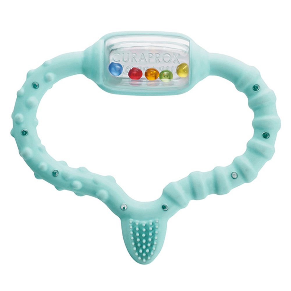 Curaprox Curababy CBR, obroček za grizenje - zelen