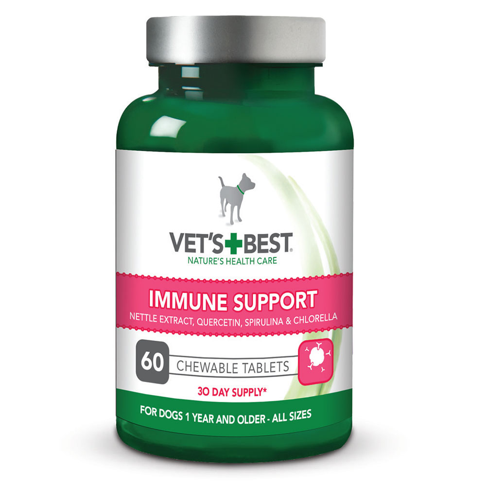 Vet's Best Immune Support, žvečljive tablete za pse (60 tablet)