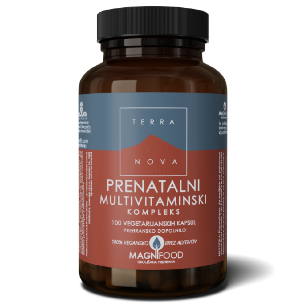 Terranova Prenatalni multivitaminski kompleks, kapsule (100 kapsul)