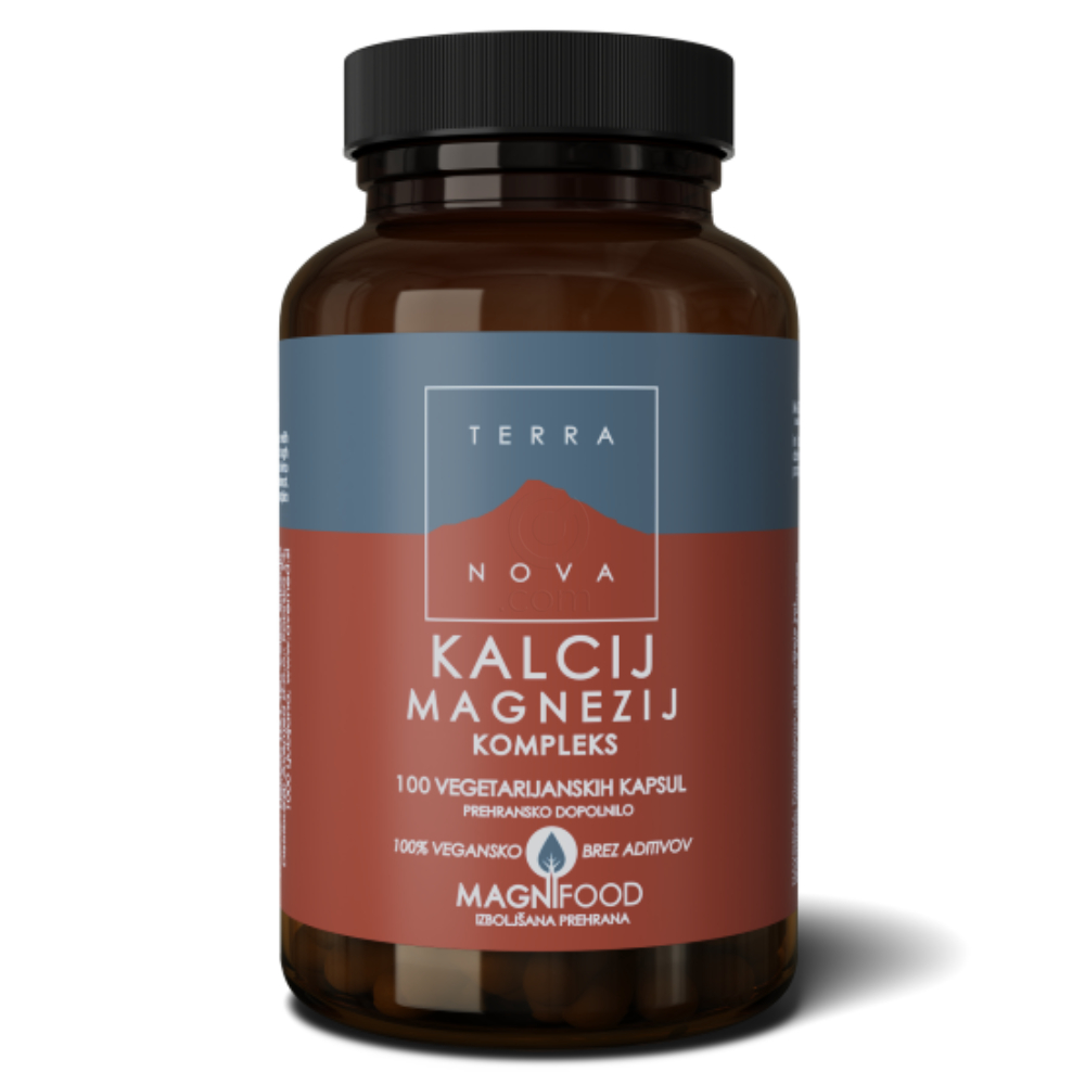 Terranova Kalcij magnezij kompleks, kapsule (100 kapsul)