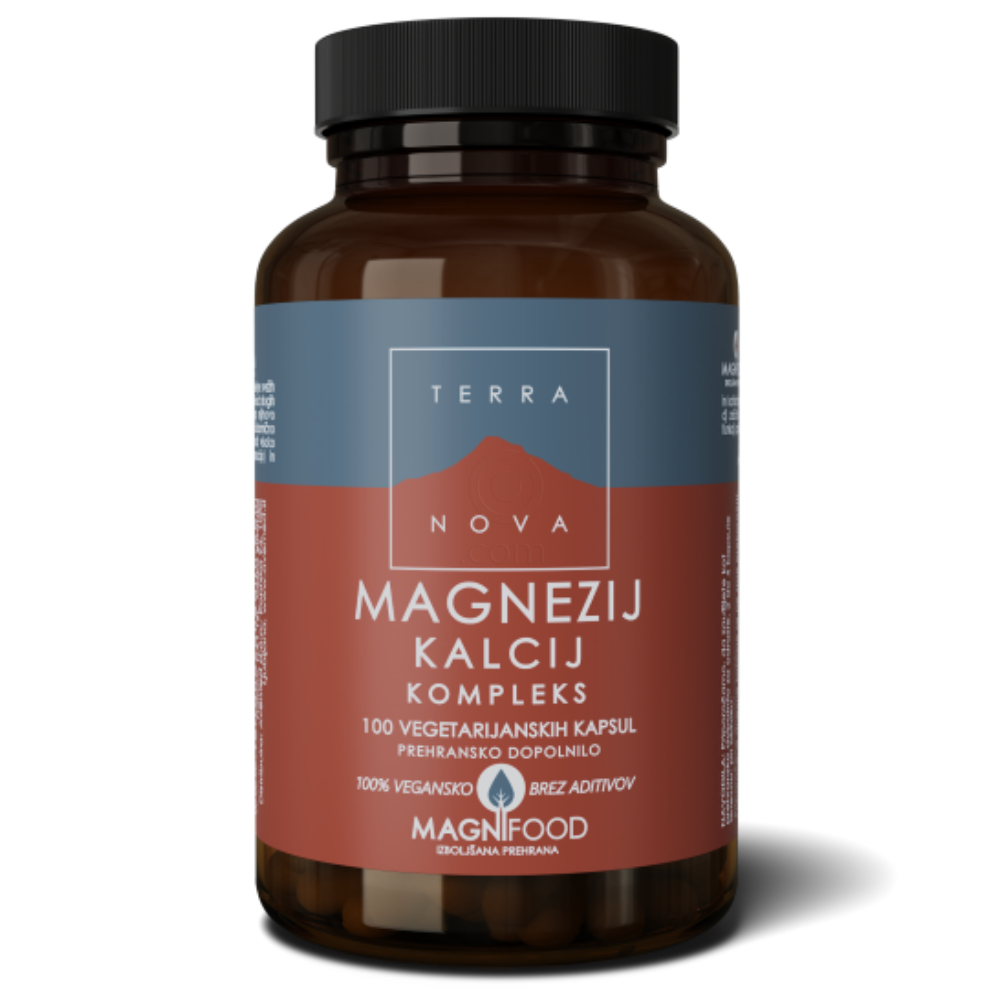 Terranova Magnezij kalcij, kapsule (100 kapsul)