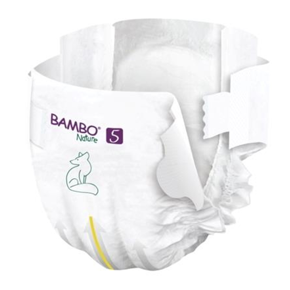 Bambo Nature 5 Junior XL, otroške pleničke - 12-18 kg (22 plenic)