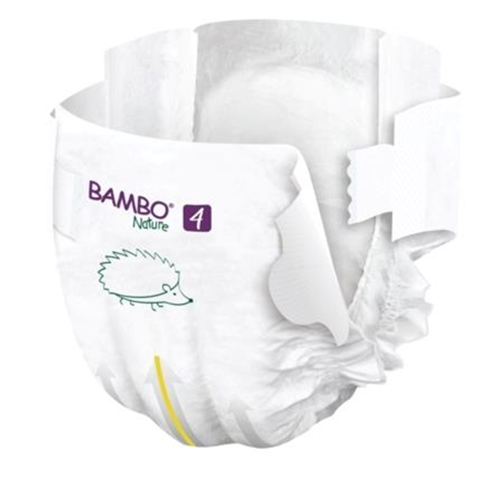 Bambo Nature 4 Maxi L, otroške pleničke - 7-14 kg (24 plenic)