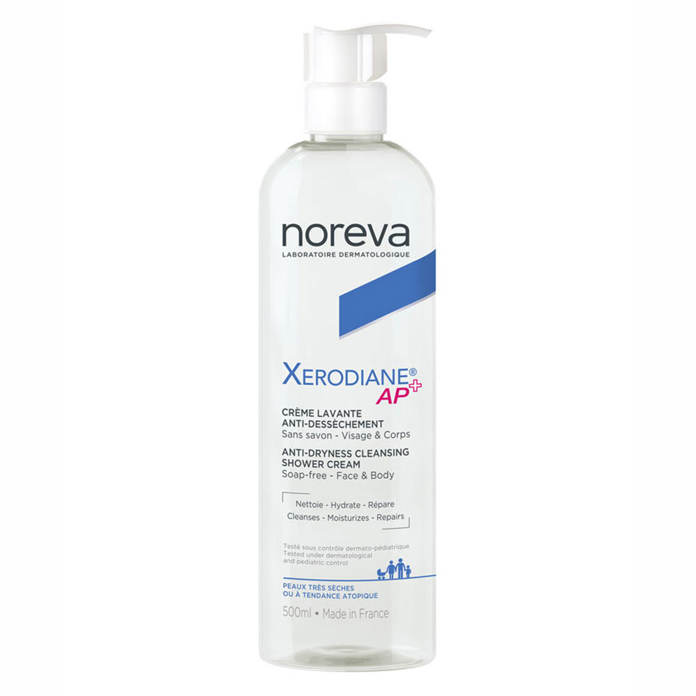 Noreva Xerodiane AP+, vlažilna čistilna krema za umivanje (500 ml)