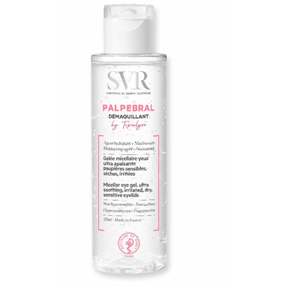 SVR Palpebral, čistilec občutljivega področja okoli oči (125 ml)