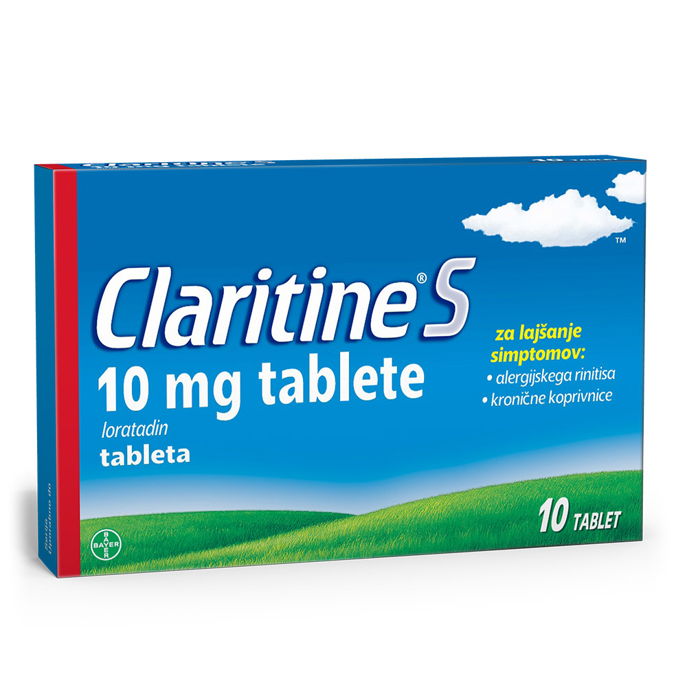 Claritine S 10 mg, 10 tablet | Lekarnar.com
