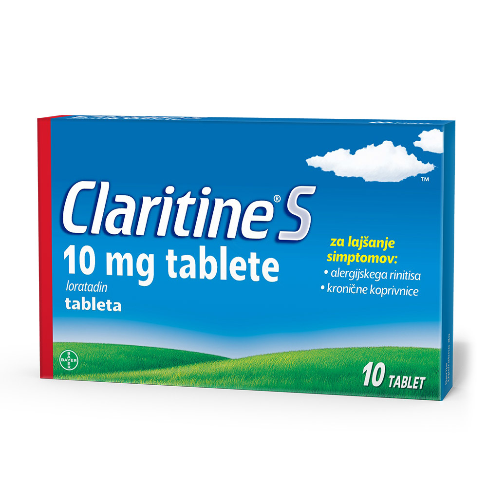 Claritine S 10 mg, 10 tablet
