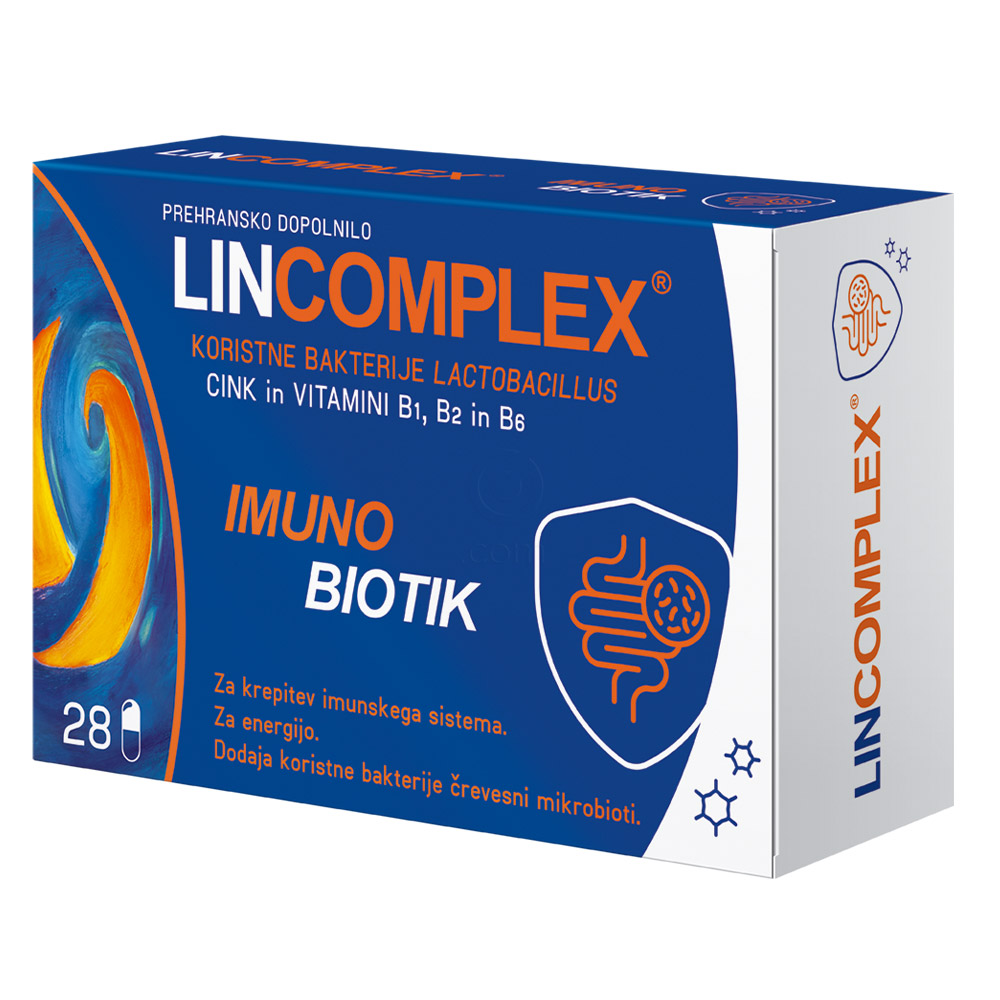 Lincomplex Imuno Biotik Lek, kapsule (28 kapsul)