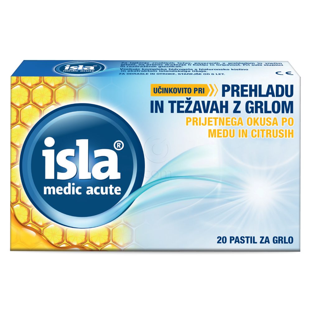 Isla Medic Acute, pastile (20 pastil)