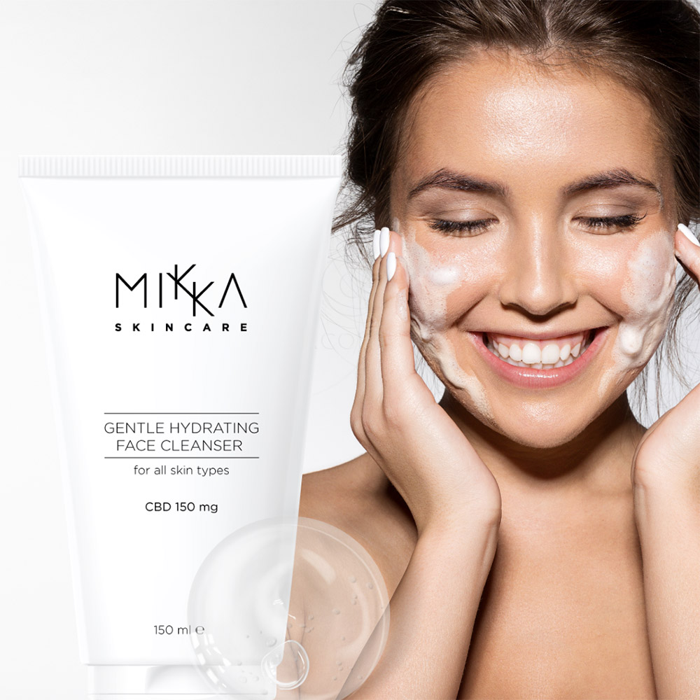 Mikka CBD, gel za umivanje obraza (150 ml)