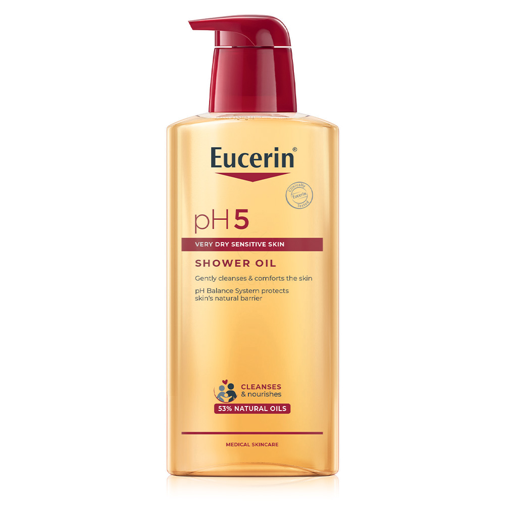 Eucerin pH5, olje za prhanje s pumpico (400 ml)