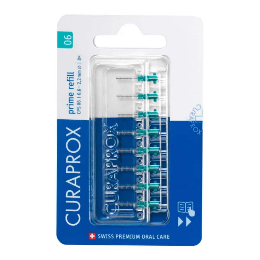 Curaprox CPS 06 Prime Refill (8 medzobnih ščetk + etui)