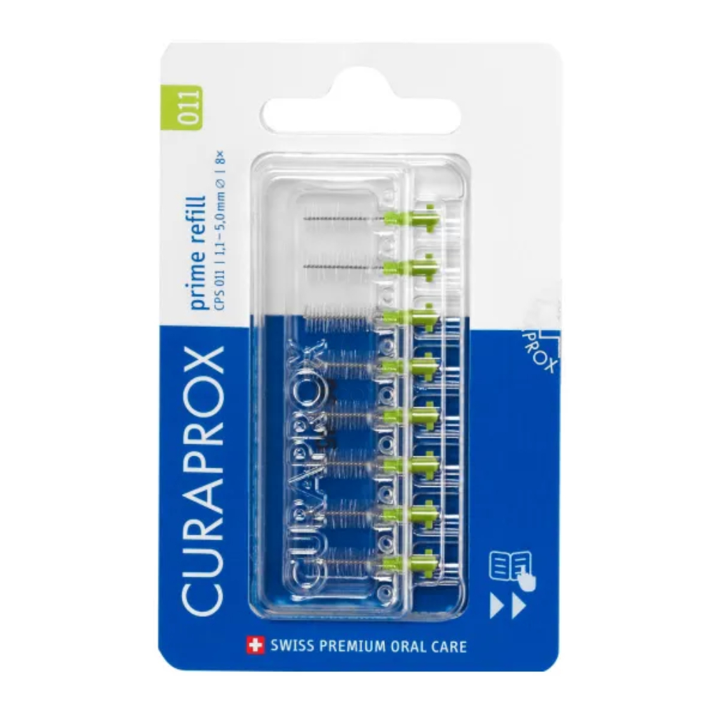 Curaprox CPS 11 Prime Refill (8 medzobnih ščetk + etui)