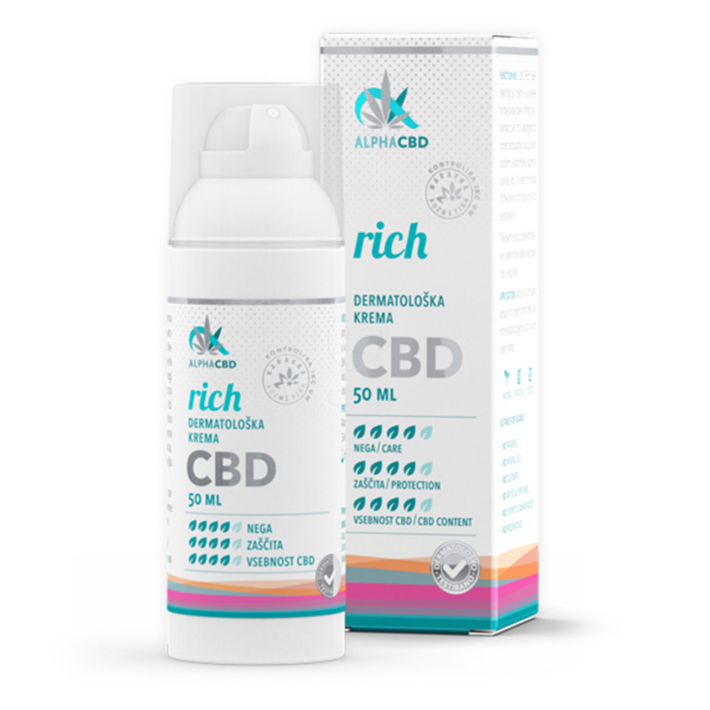Favn Alpha CBD Rich, dermatološka krema (50 ml)