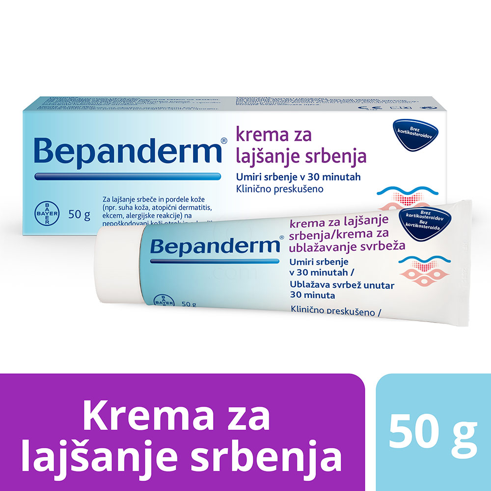 Bepanderm, krema proti srbečici - 50 g