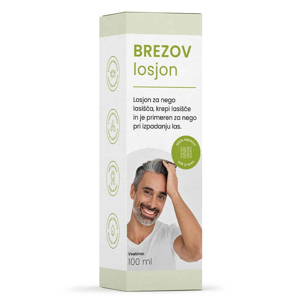 Brezov Losjon s kofeinom, Galex (100 ml)