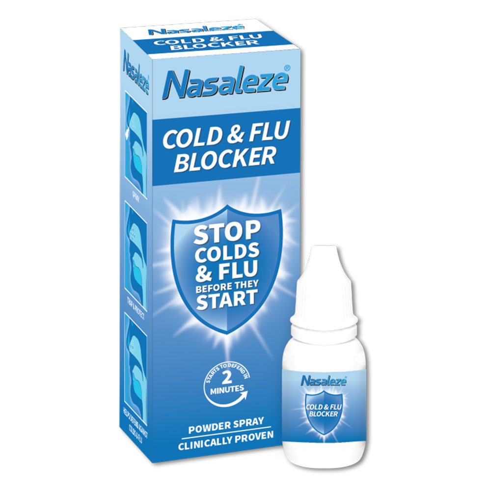 Nasaleze Cold&Flu Blocker, pršilo za nos (800 mg)
