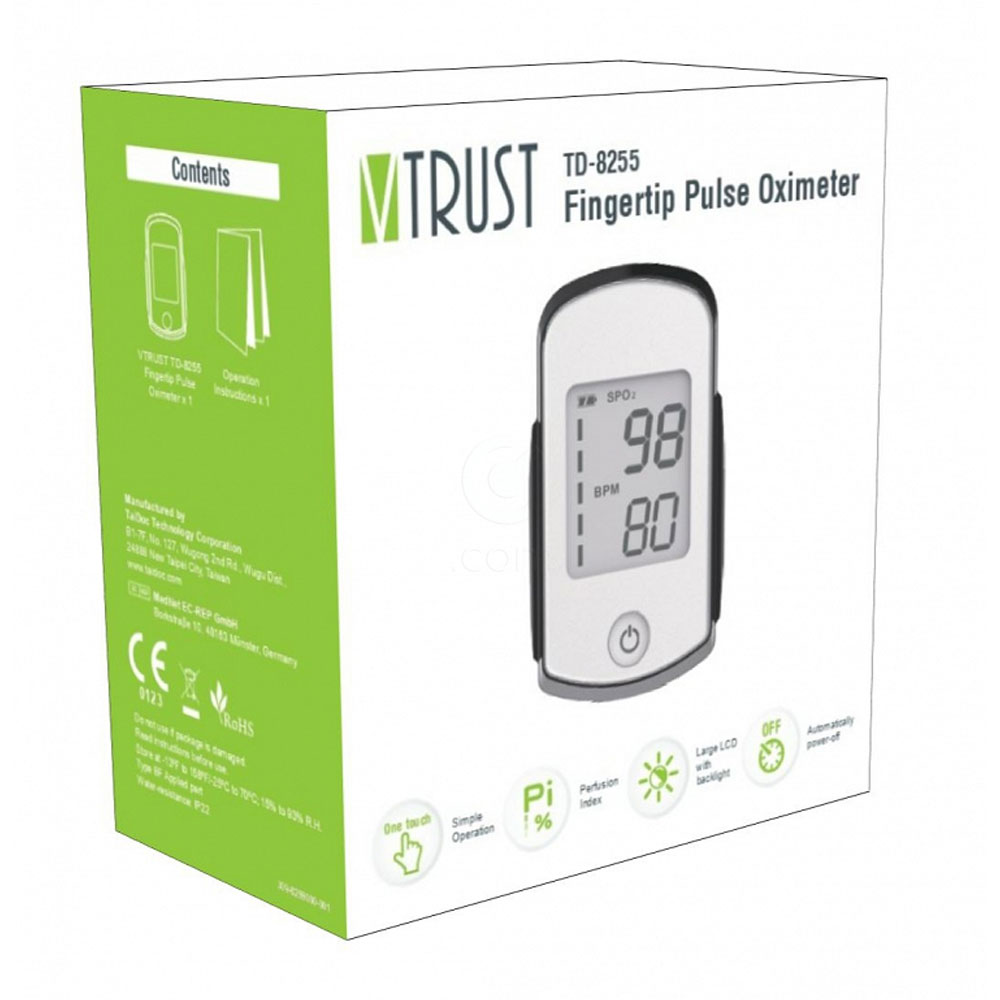 Pulzni oksimeter Vtrust TD-8255 (1 oksimeter)