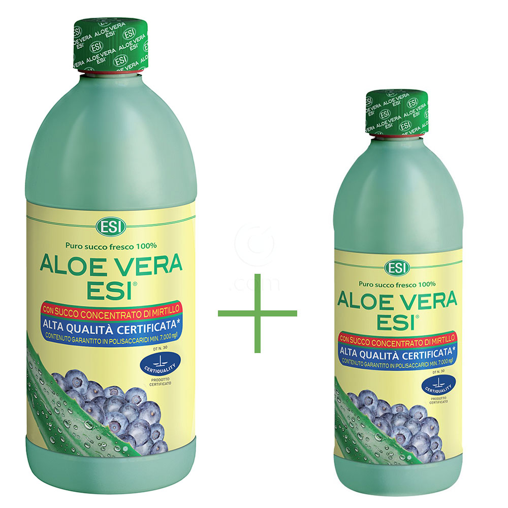 Aloe vera sok z okusom borovnice (1000 ml)