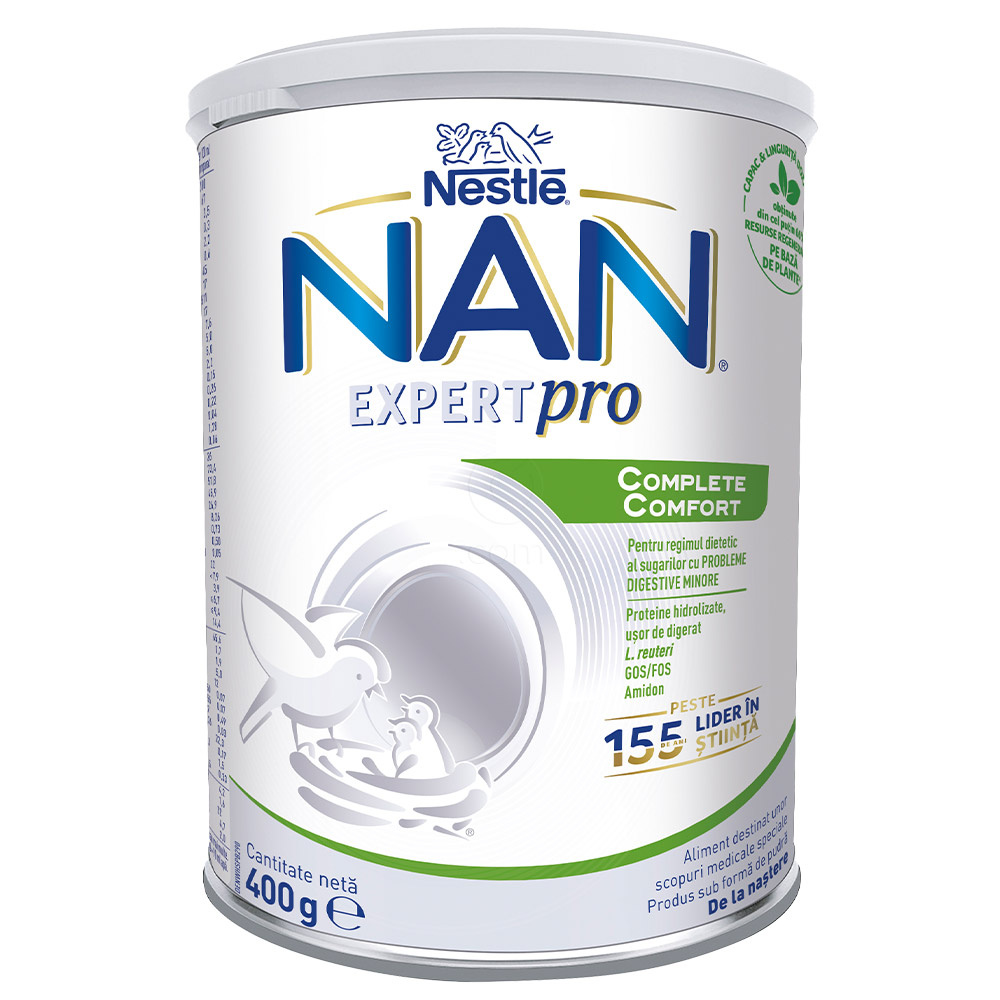 NAN Complete Comfort, dietno živilo za prehransko uravnavanje prebavnih motenj (400 g)