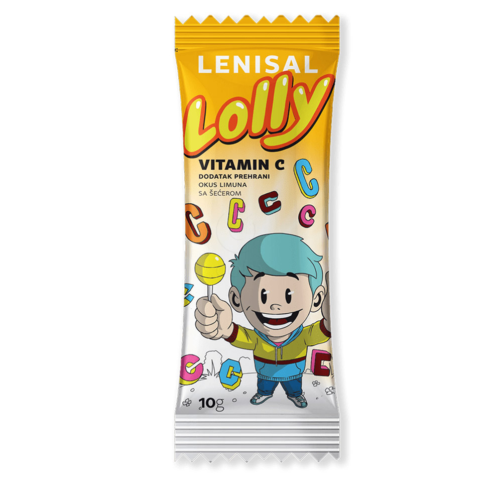 Lenisal Lolly - Vitamin C Yasenka, lizike (1 lizika)