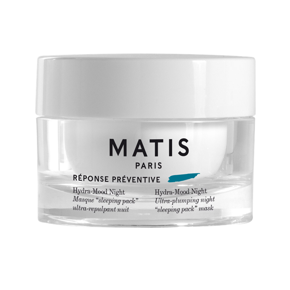 Matis Reponse Preventive Hydra Mood Night Mask, nočna vlažilna maska za polnitev gubic (50 ml)