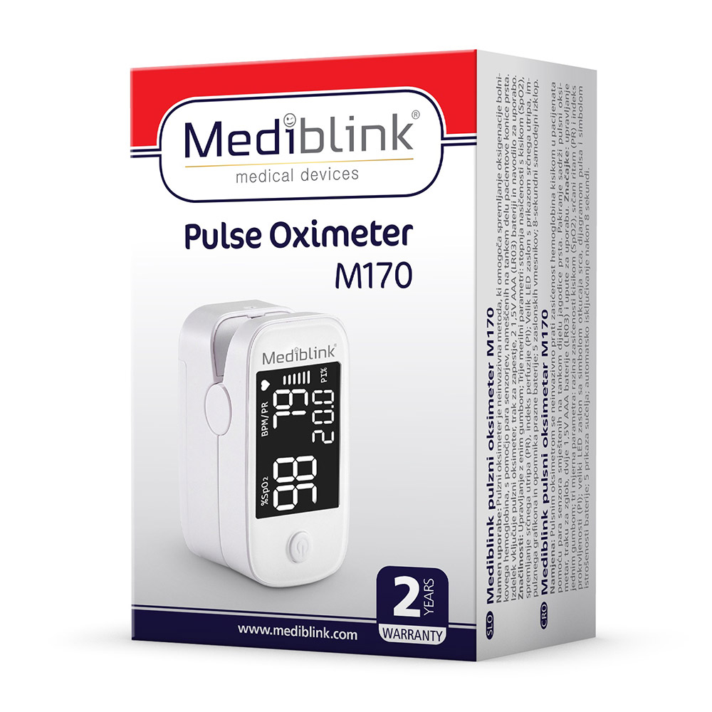 Mediblink M170, pulzni oksimeter (1 komplet)