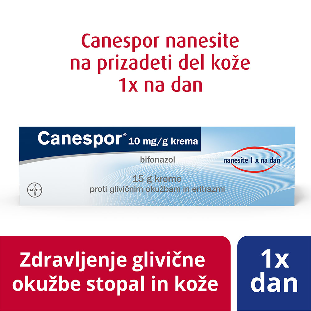 Canespor 10 mg/g, krema (15 g)