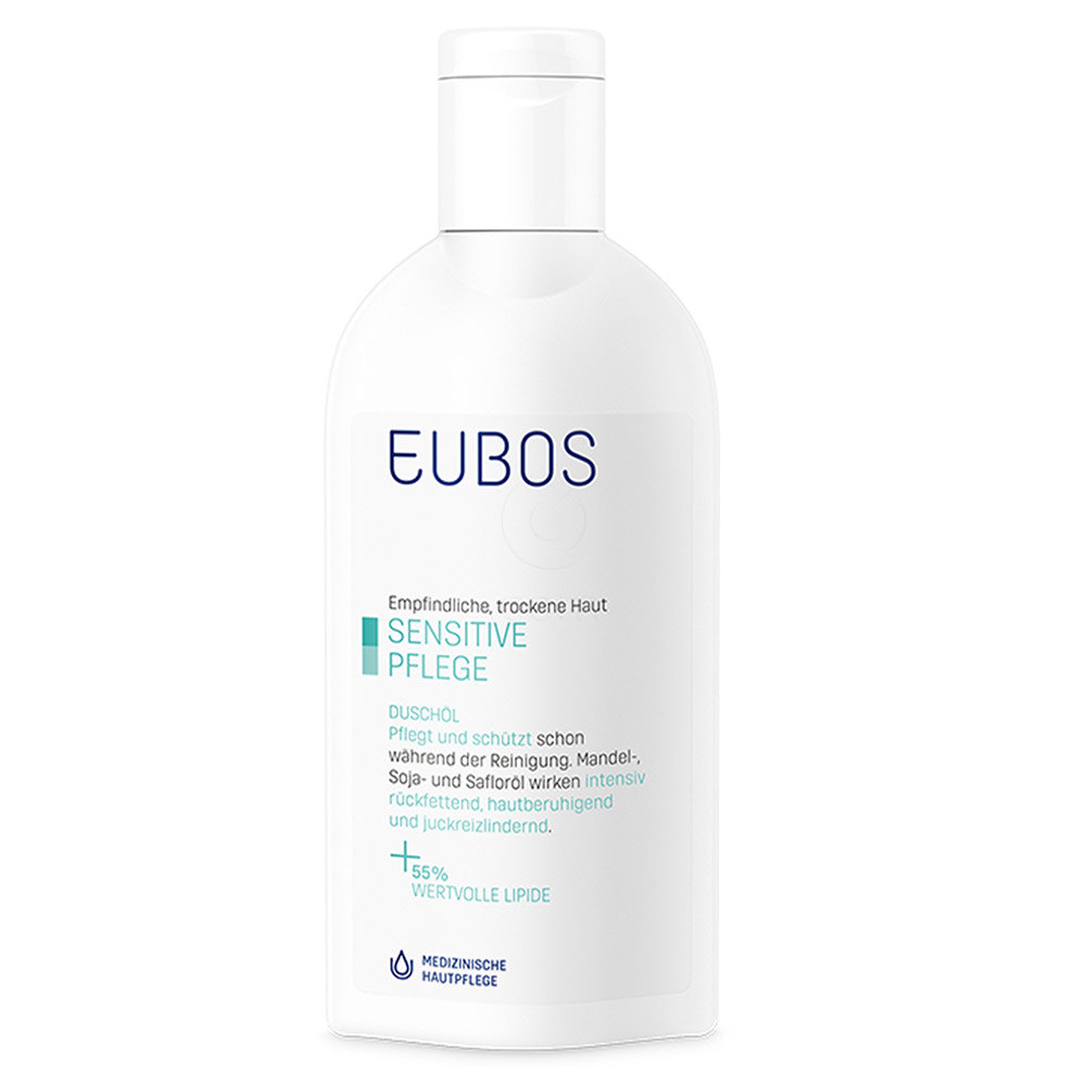Eubos Sensitive F, olje za prhanje (200 ml)