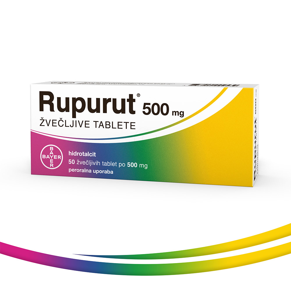 Rupurut 500 mg, žvečljive tablete (50 žvečljivih tablet)