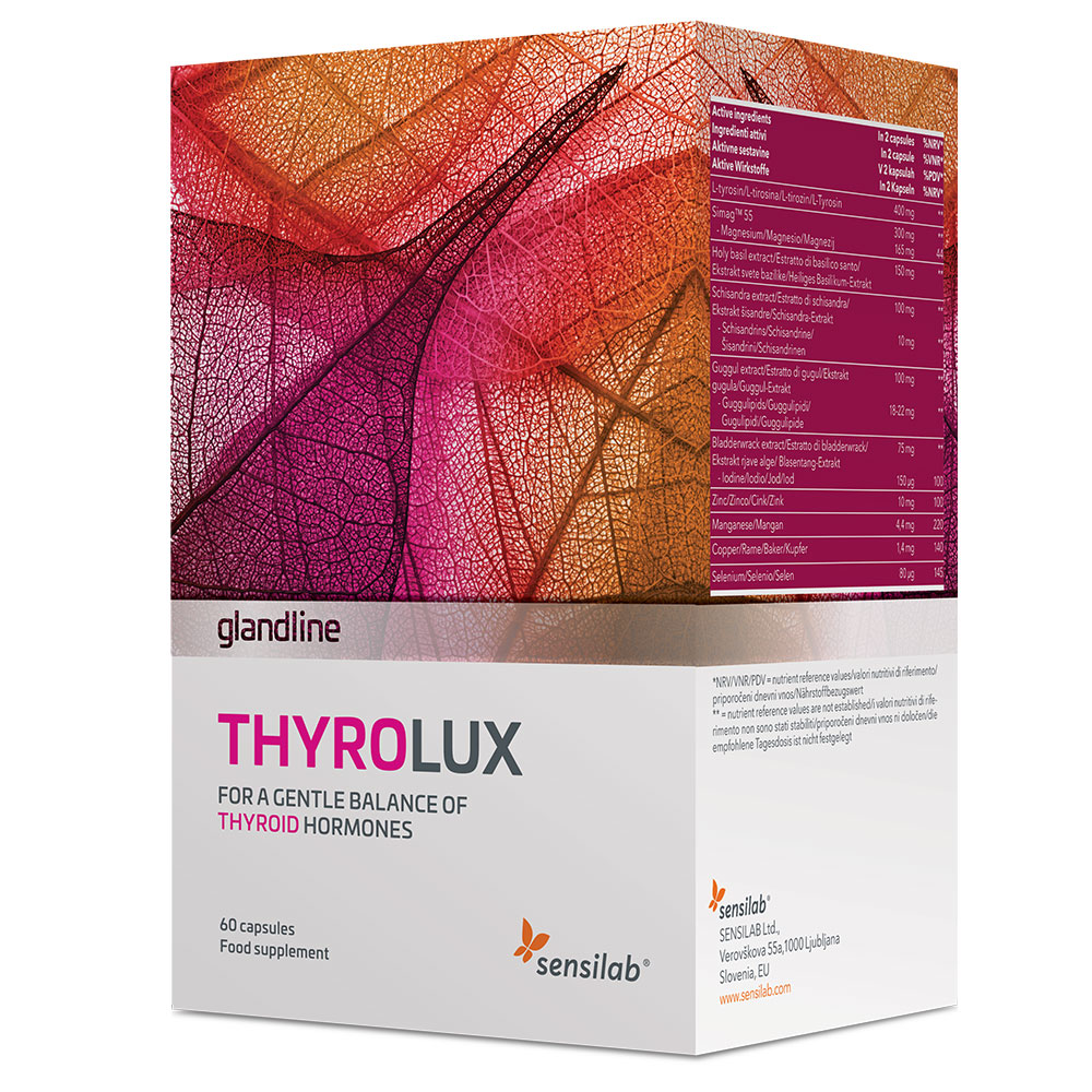 Thyrolux Glandline Sensilab, kapsule (60 kapsul)