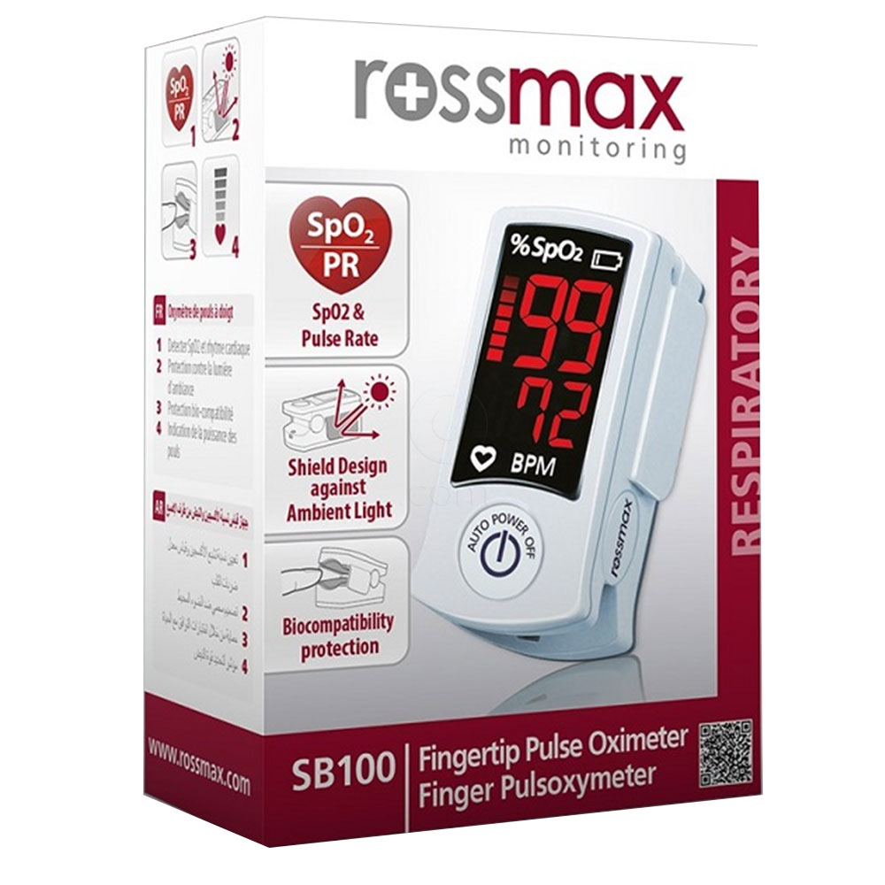 Rossmax SB100, pulzni oksimeter za konice prstov (1 oksimeter)