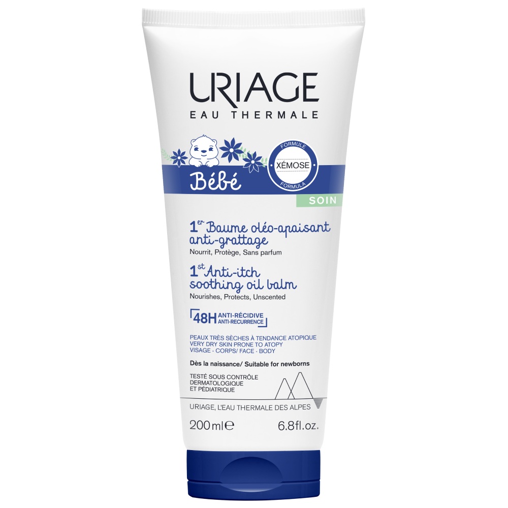 Uriage 1er Bebe Xemose, oljni balzam (200 ml)