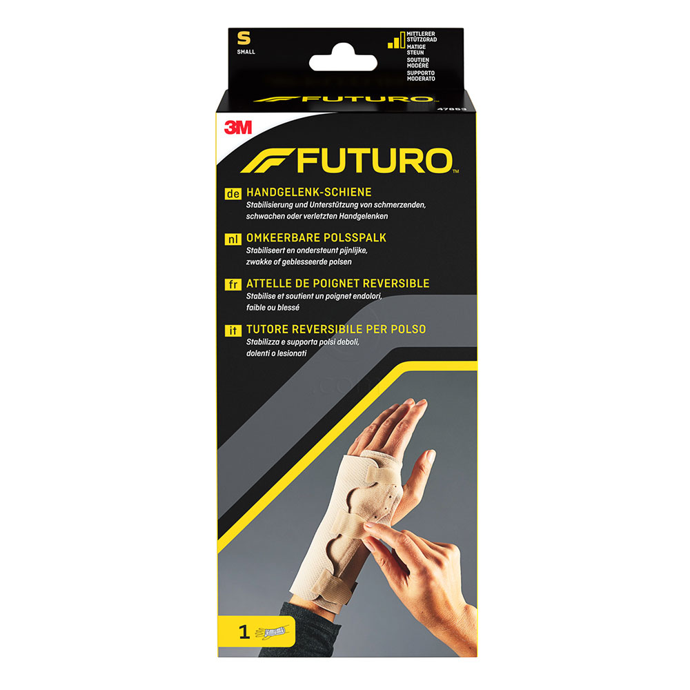 Futuro, opornica za zapestje - bež S (1 opornica)