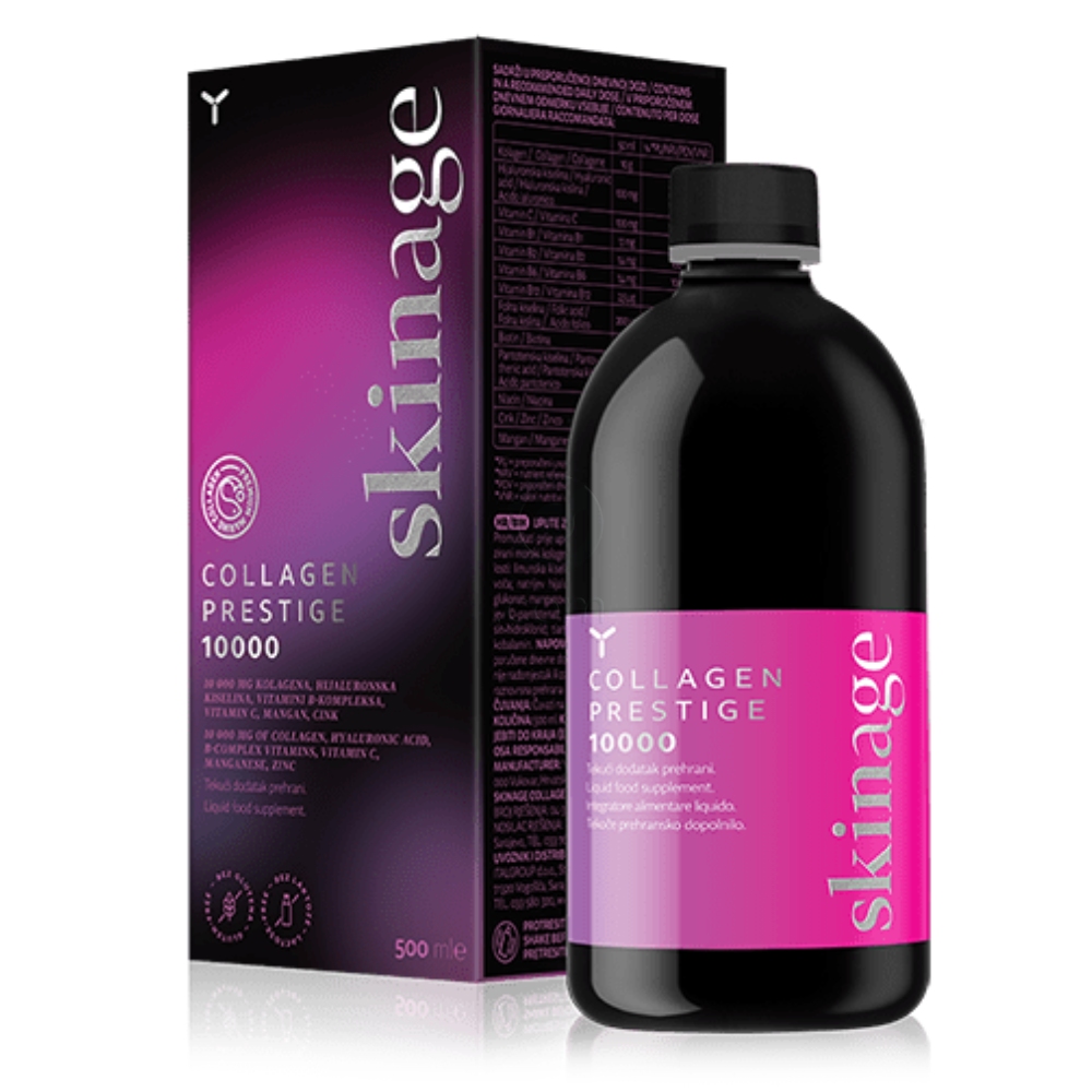 Yasenka Skinage Collagen Prestige 10.000, tekoče prehransko dopolnilo (500 ml)