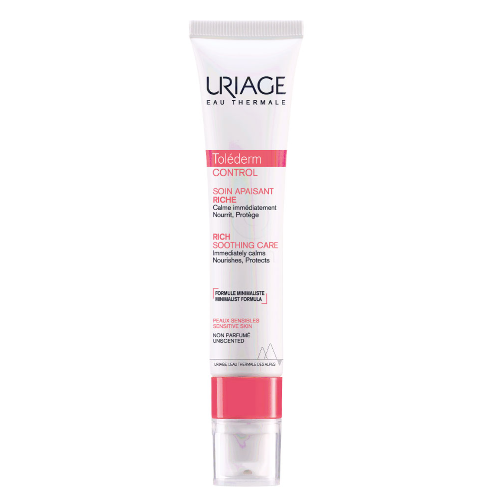 Uriage Tolederm Control, bogata pomirjujoča krema (40 ml)