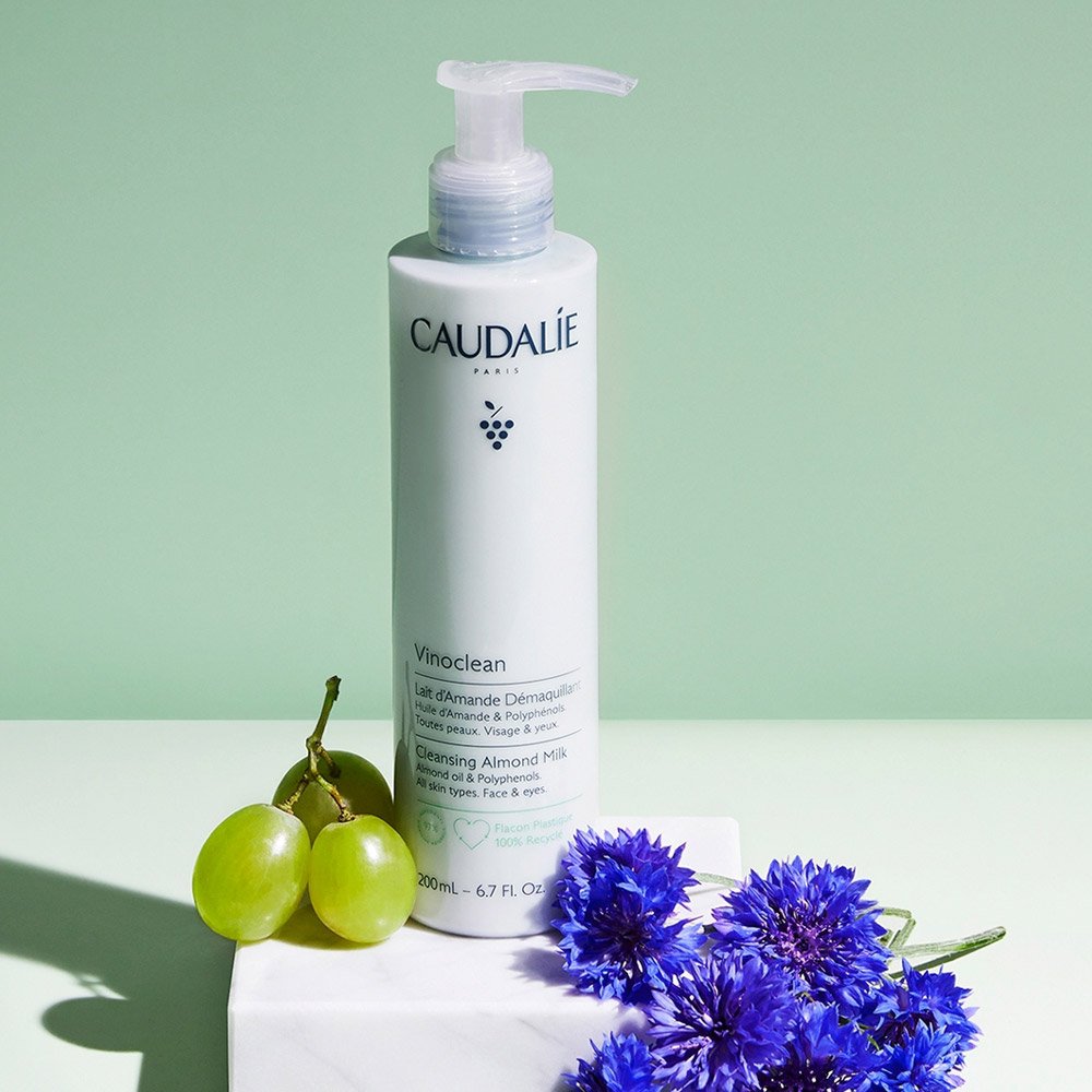 Caudalie Vinoclean, mandljevo čistilno mleko (200 ml)