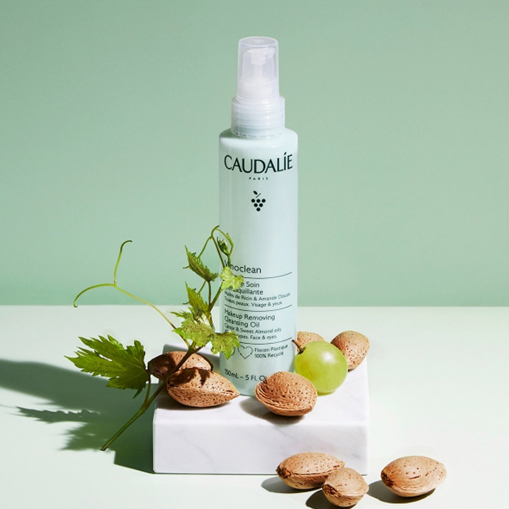 Caudalie Vinoclean, čistilno olje za odstranjevanje ličil (150 ml)