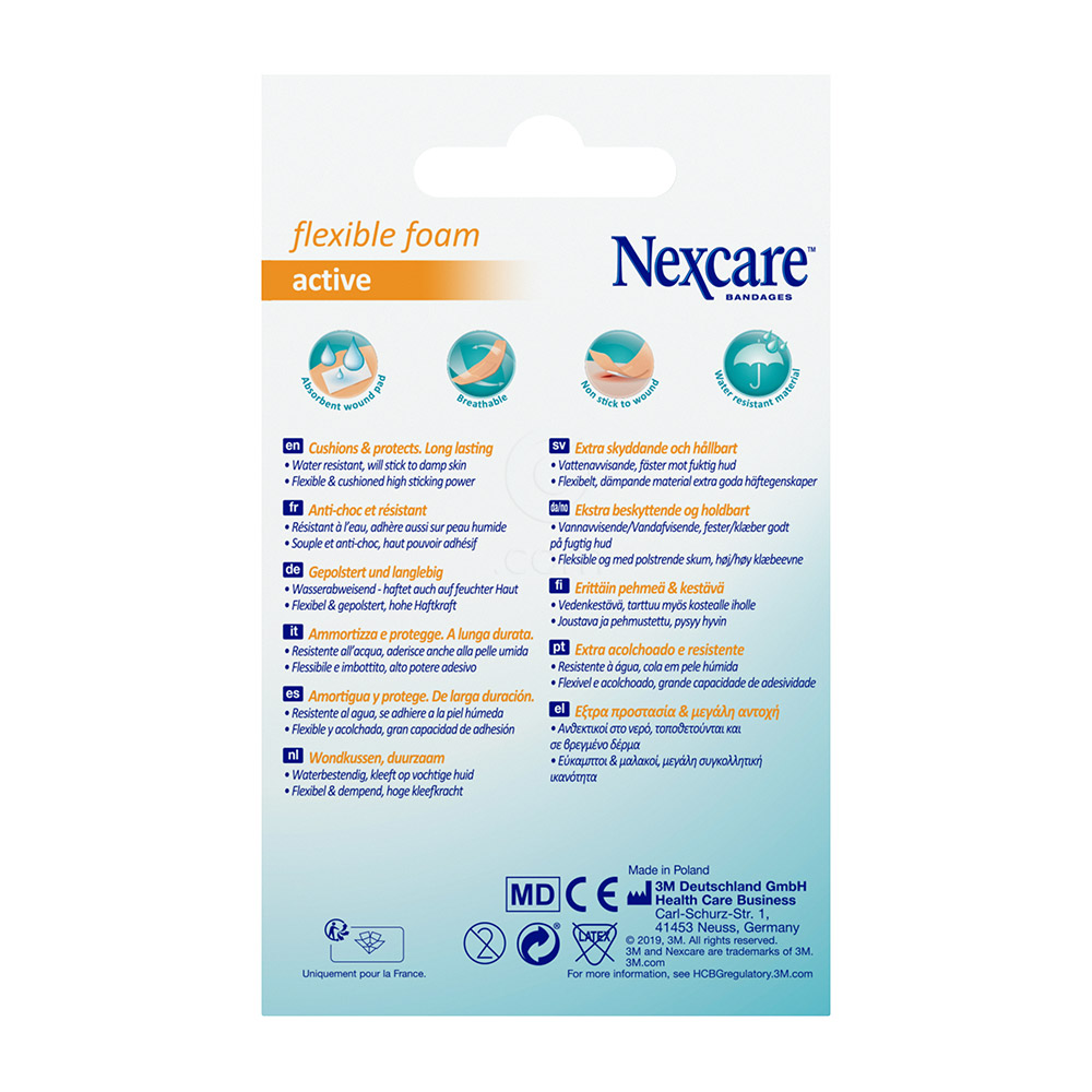 Nexcare Active 360, obliži (30 obližev)
