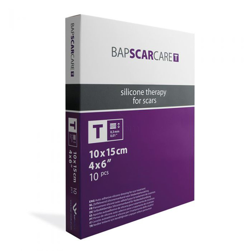 Bapscarcare T, tanka silikonska obloga 10 x 15 cm (1 obliž)