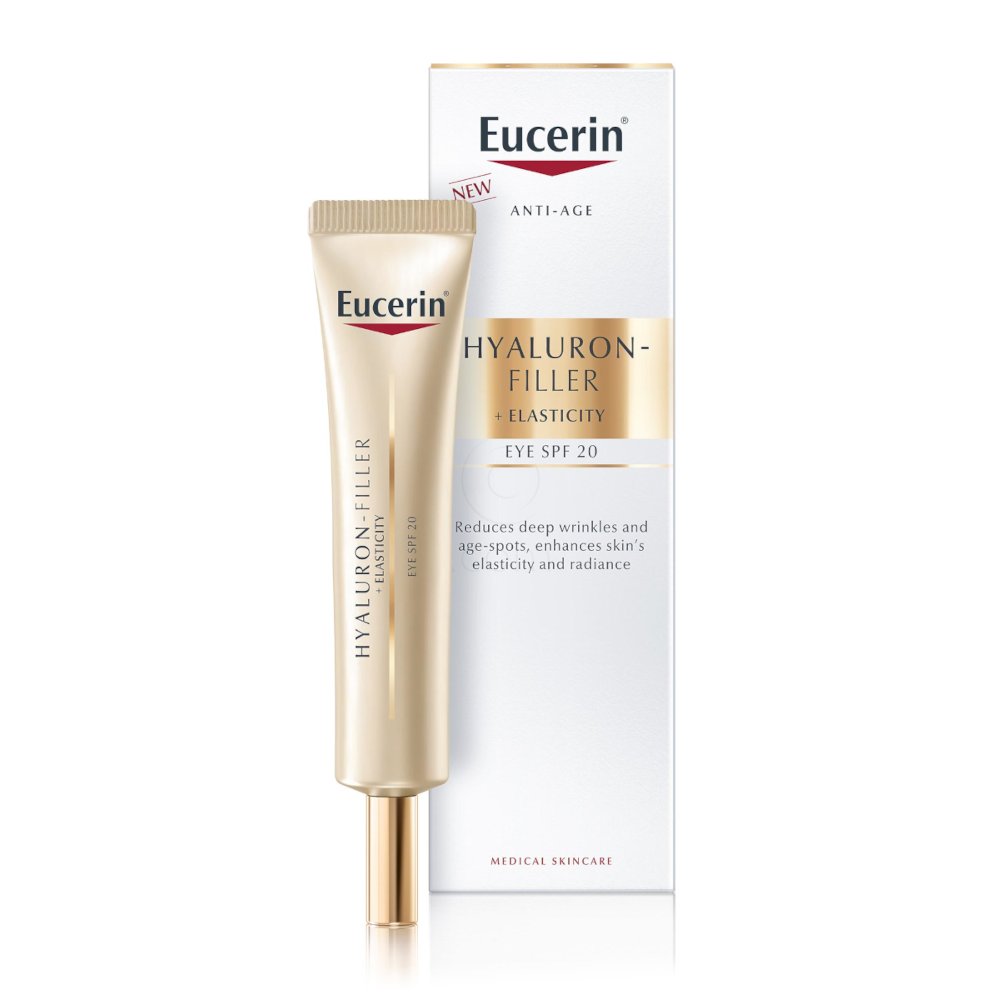 Eucerin Hyaluron-Filler + Elasticity, krema za okrog oči - ZF15 (15 ml) 