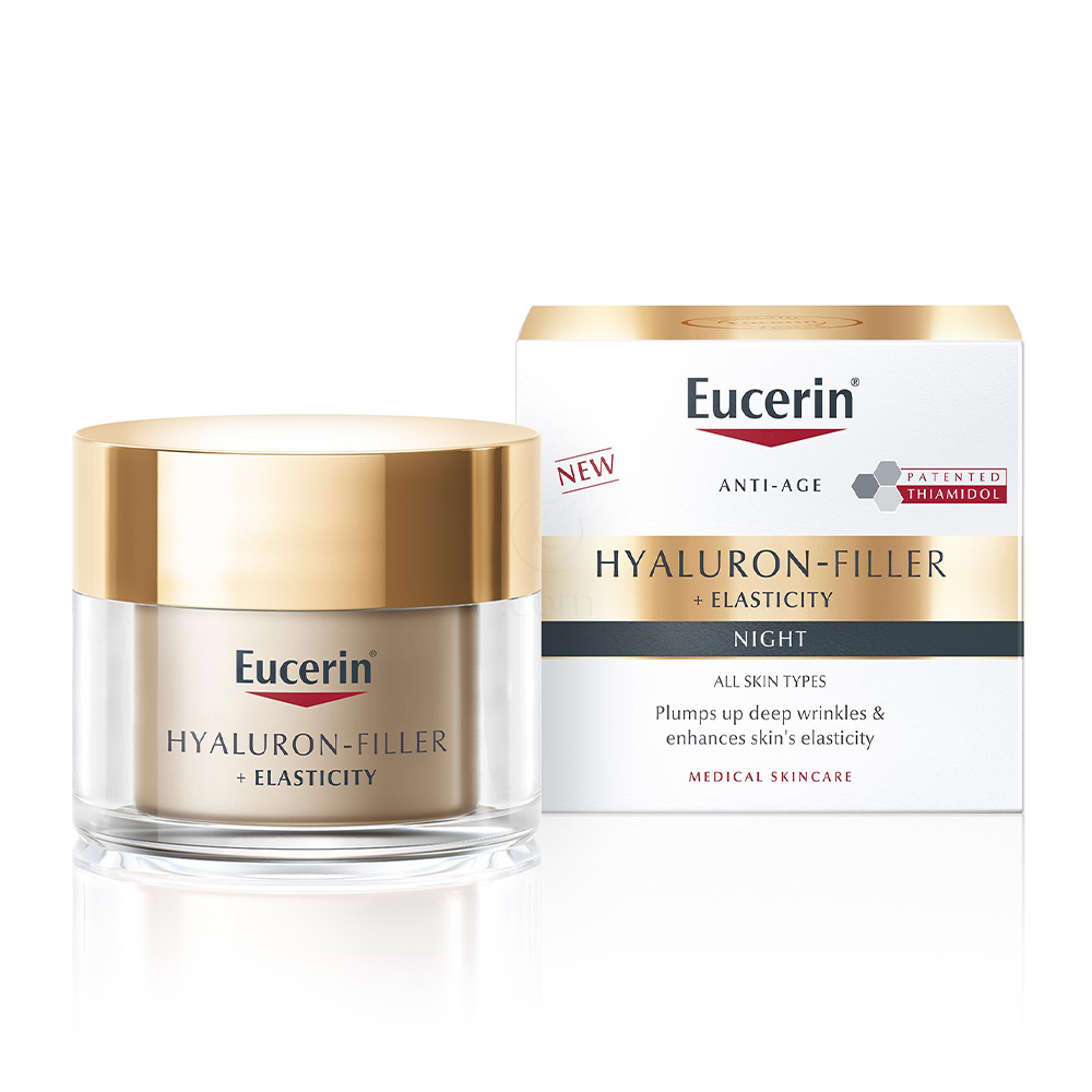 Eucerin Hyaluron-Filler + Elasticity, nočna krema (50 ml)