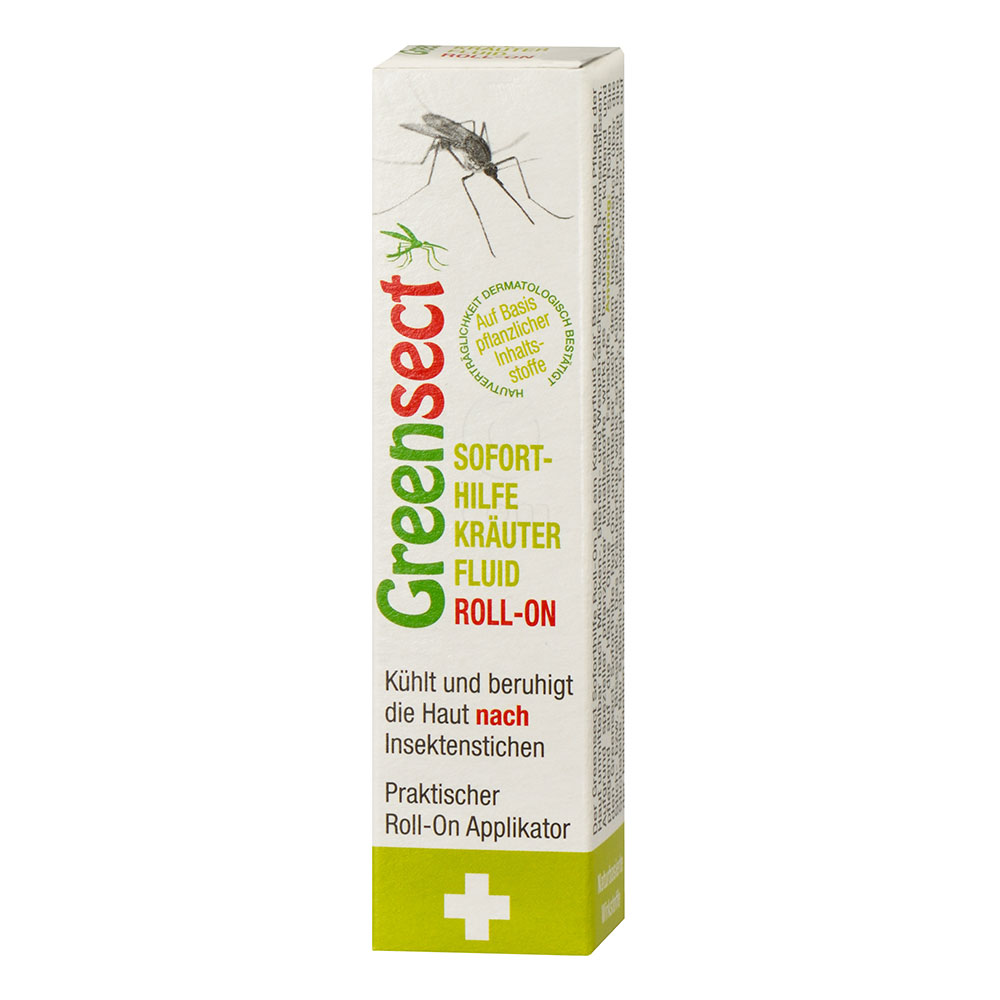 Greensect, roll-on za uporabo po pikih insektov (10 ml) 