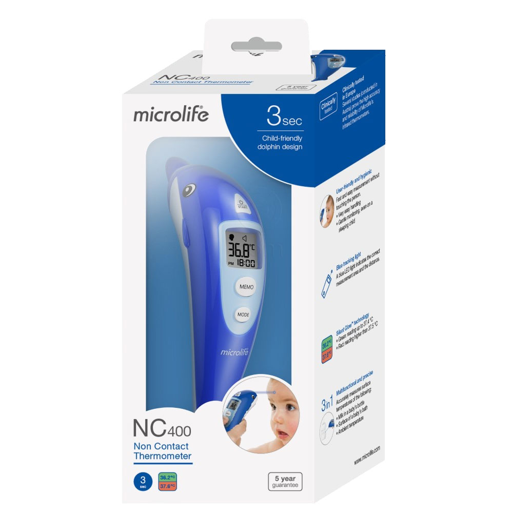 Microlife NC400, brezkontaktni termometer (1 termometer)