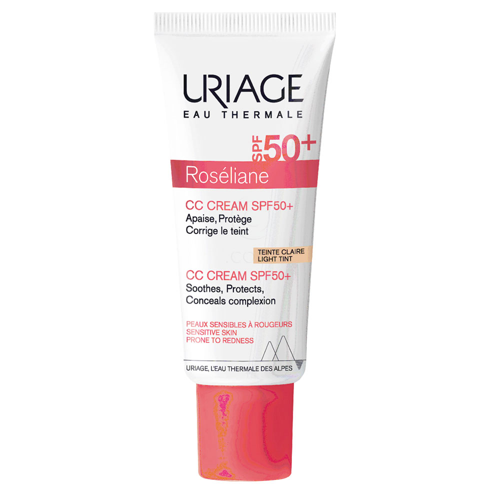 Uriage Roseliane CC, krema - svetel odtenek - ZF 50+ (40 ml)
